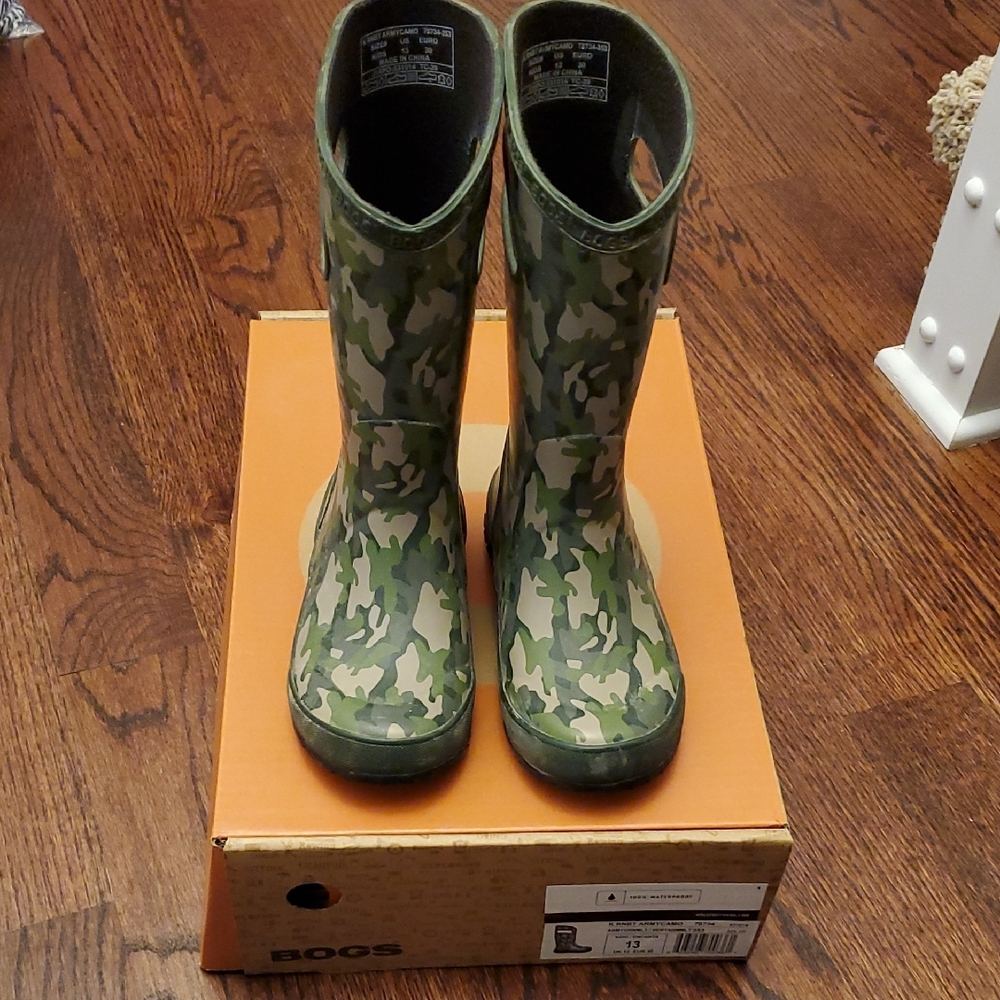 Kids Bogs Waterproof Rain Boots